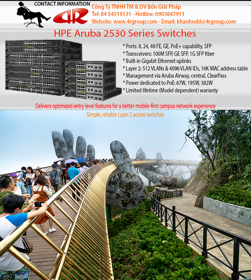 4RGROUP phân phối Cisco Switch, HPE Aruba Switch - 1